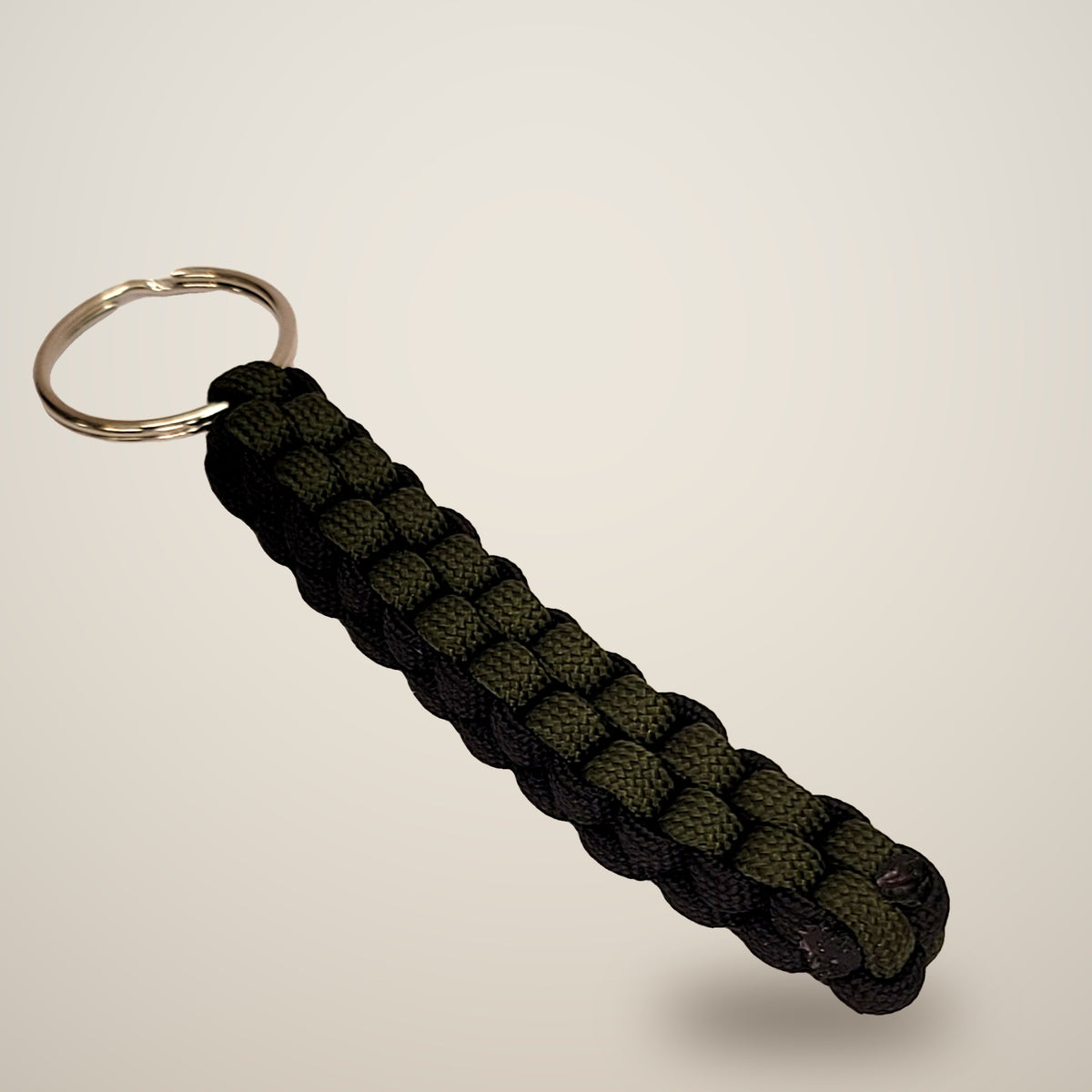 Para-Keychain – Black & dark green