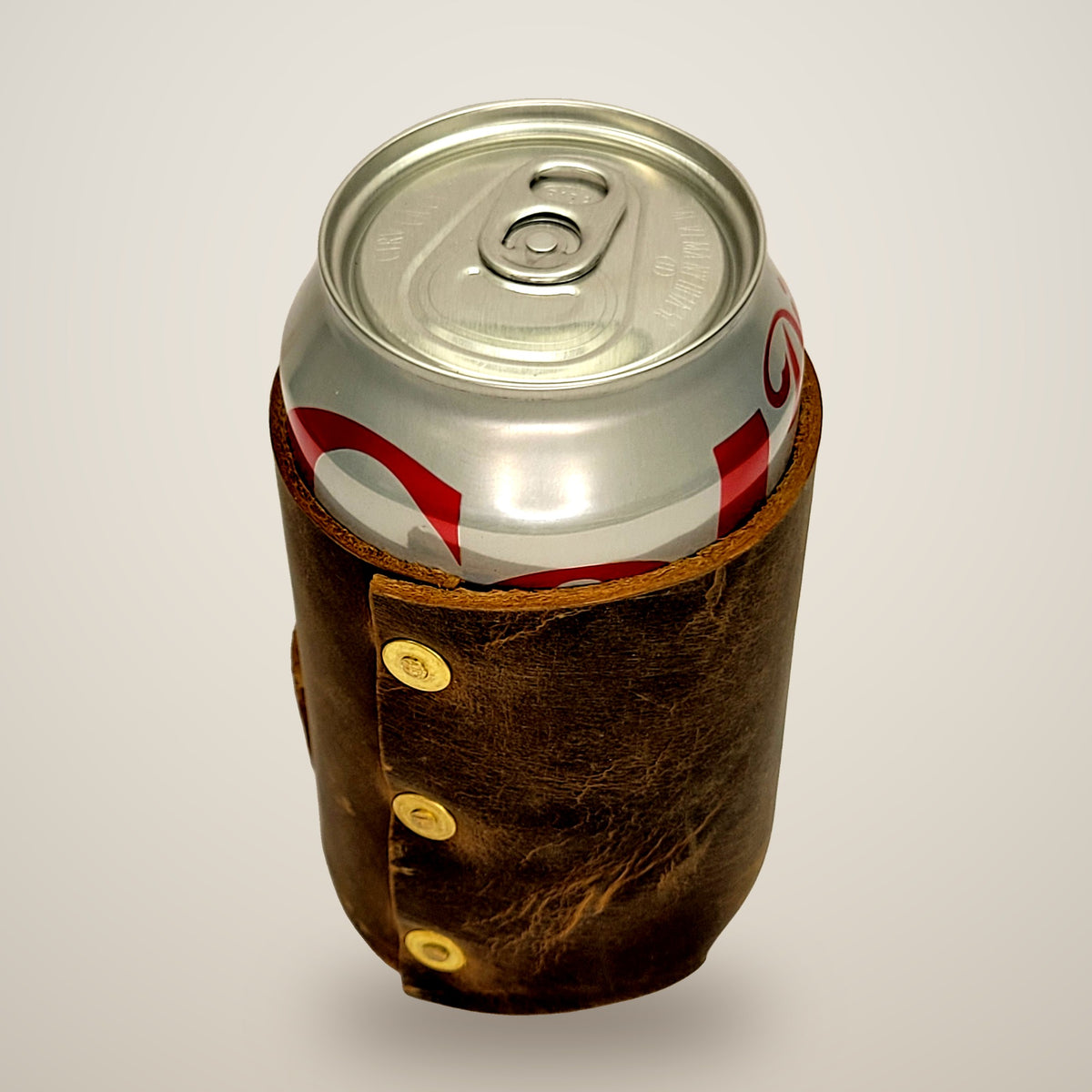 Leather Coo Z – Standard – brown, brass rivets