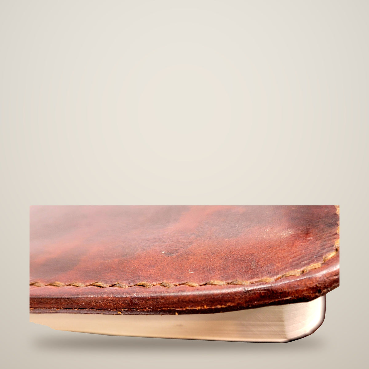 Skinny Leather Notebook Cover (Notebook Included) – Brown