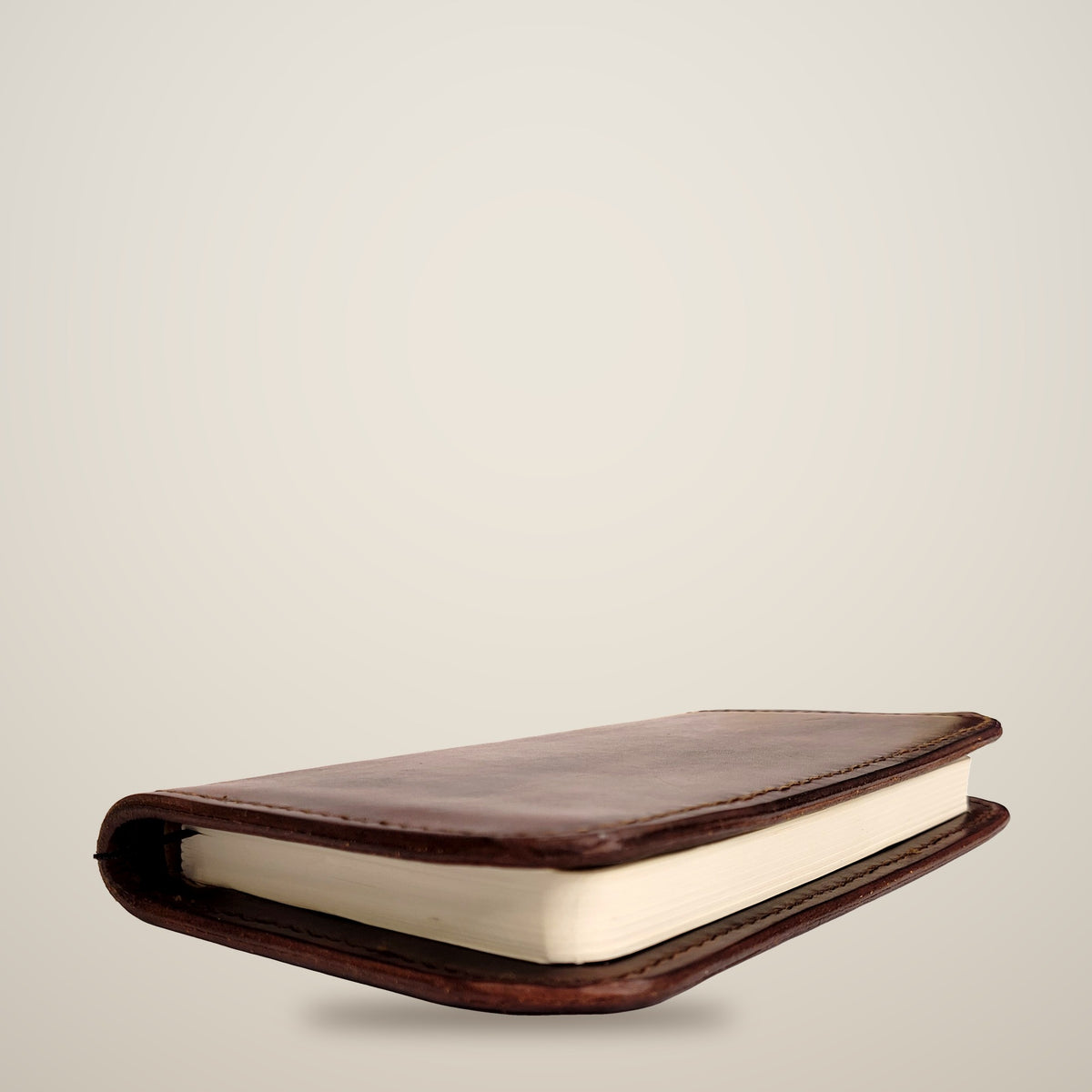 Skinny Leather Notebook Cover (Notebook Included) – Brown