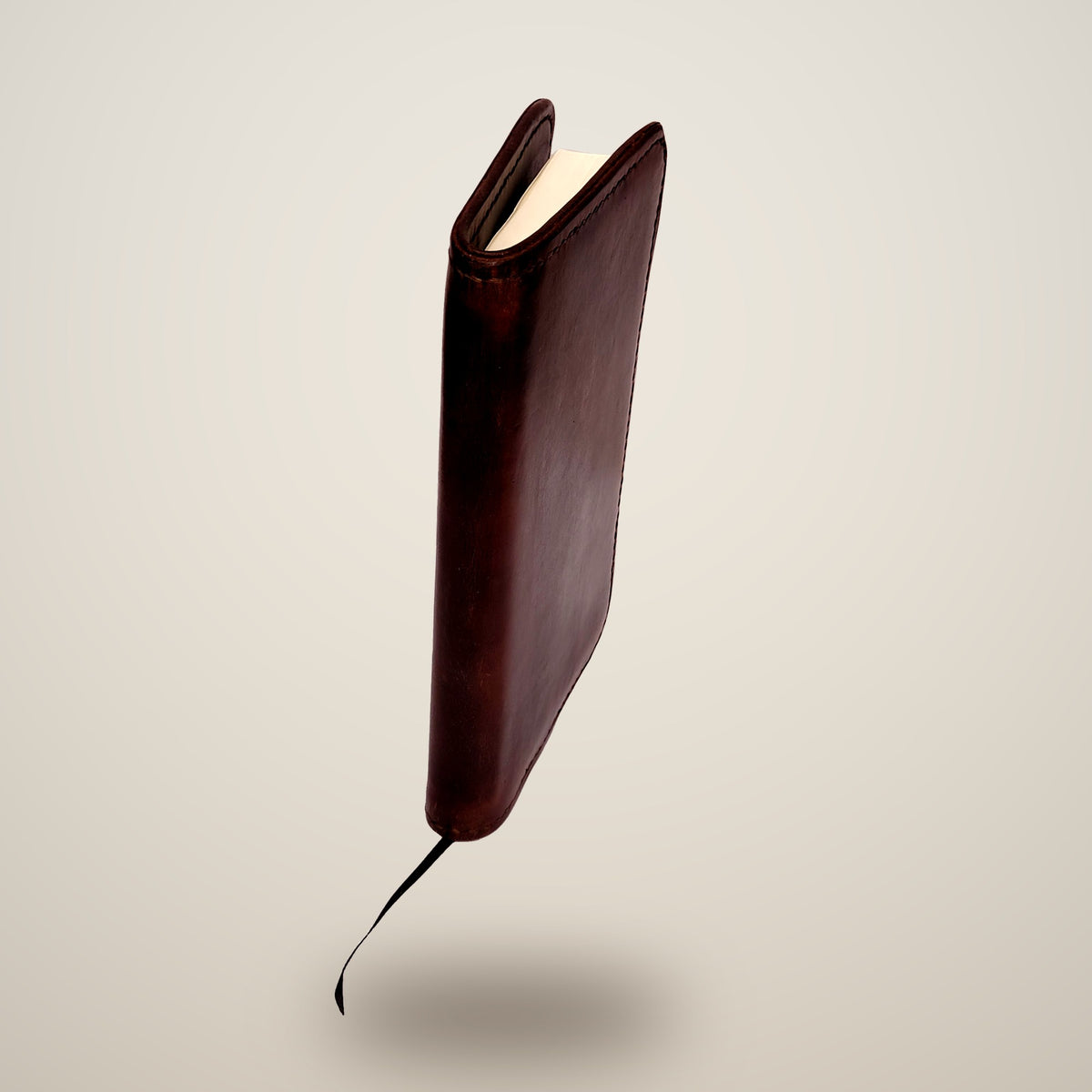 Skinny Leather Notebook Cover (Notebook Included) – Brown