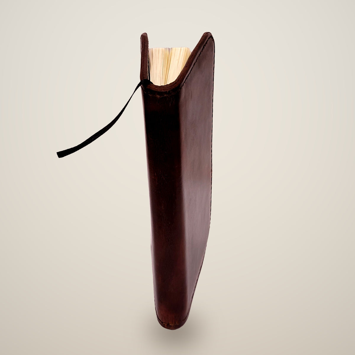 Skinny Leather Notebook Cover (Notebook Included) – Brown