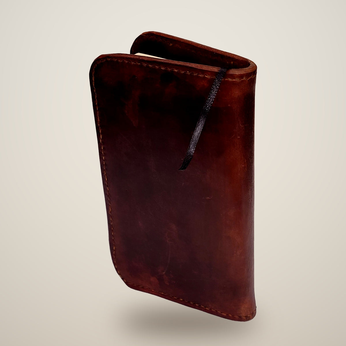 Skinny Leather Notebook Cover (Notebook Included) – Brown