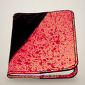 Black & red splatter / black thread