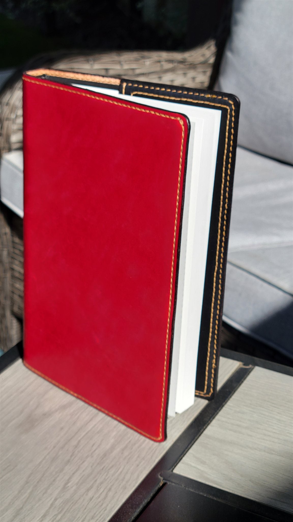 Large Notebook Cover – Red (Sketchbook Included) – photo 1