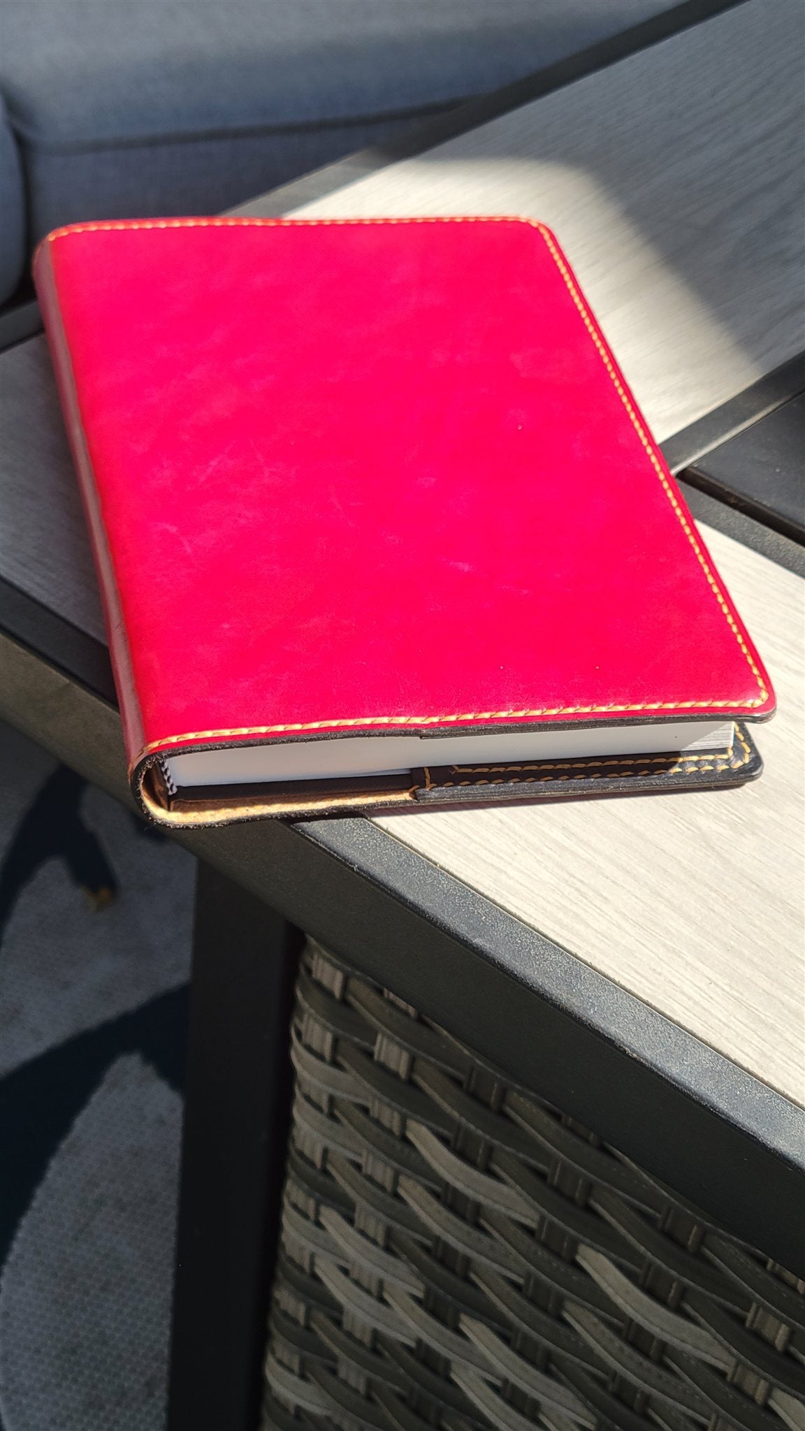 Large Notebook Cover – Red (Sketchbook Included) – photo 2