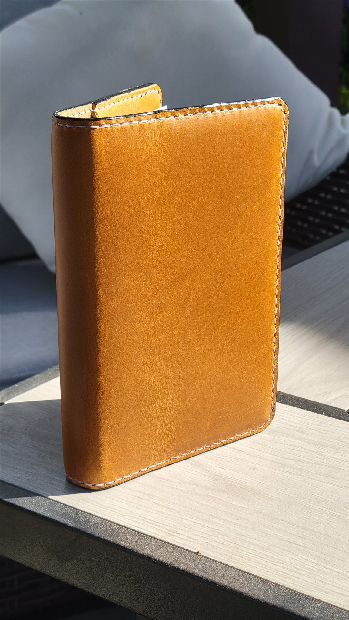 Medium Notebook Cover – Amber Tan (Sketchbook Included) – photo 3