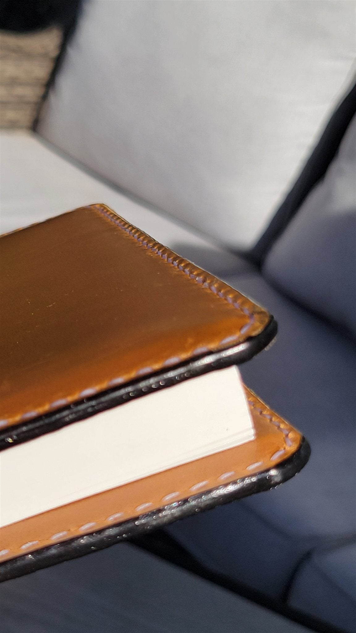 Medium Notebook Cover – Amber Tan (Sketchbook Included) – photo 4