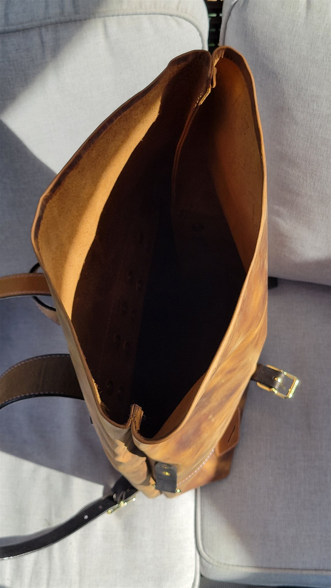 Traveller Roll-Top Backpack – Honey – photo 14