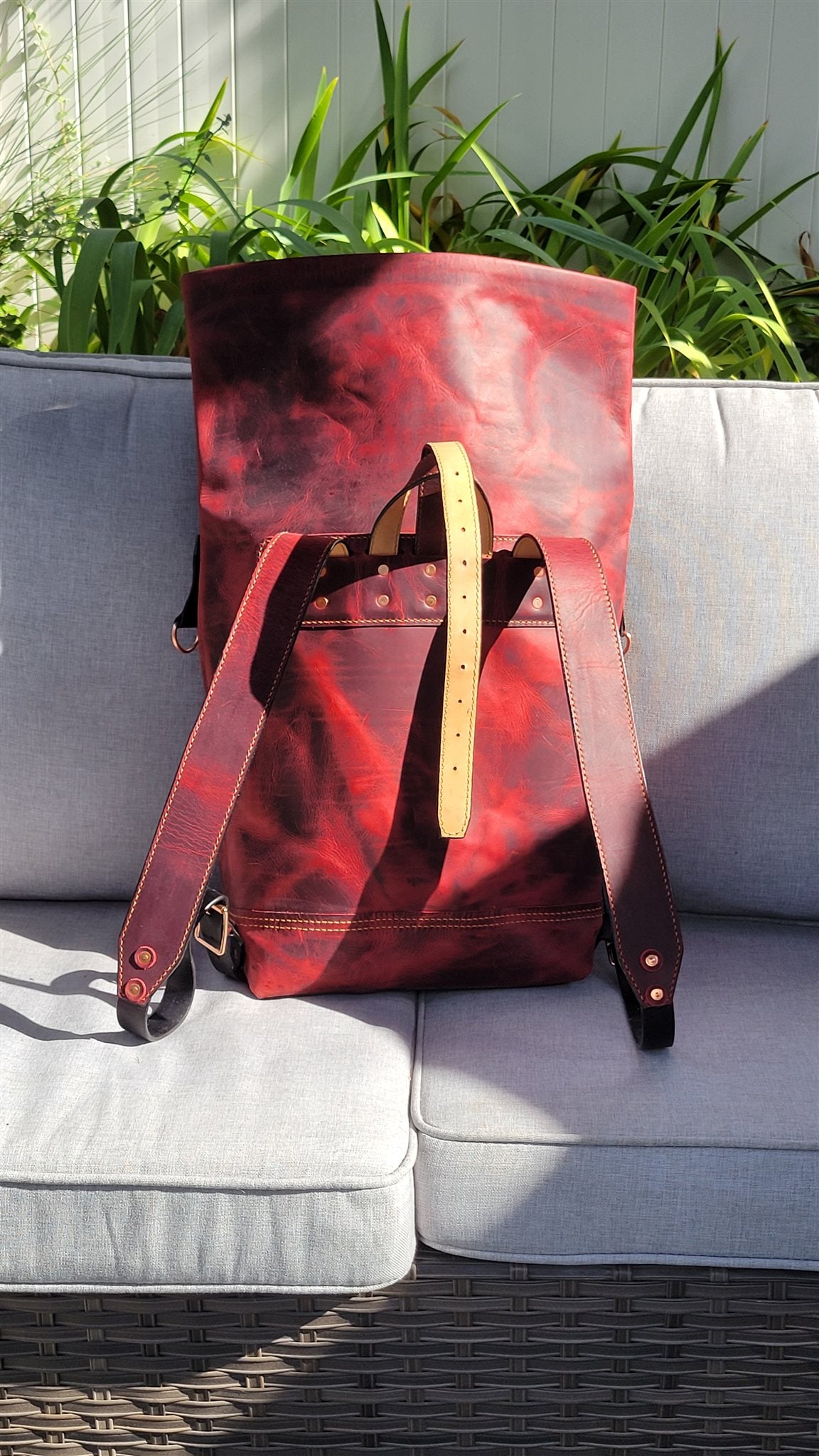 Traveller Roll-Top Backpack – Volcano – photo 6