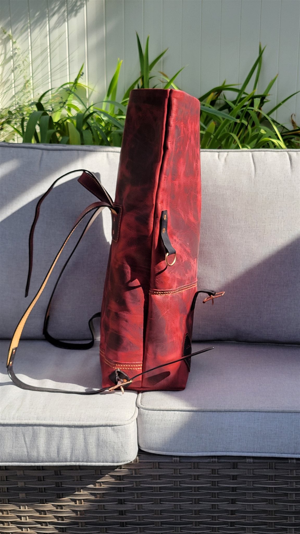 Traveller Roll-Top Backpack – Volcano – photo 7