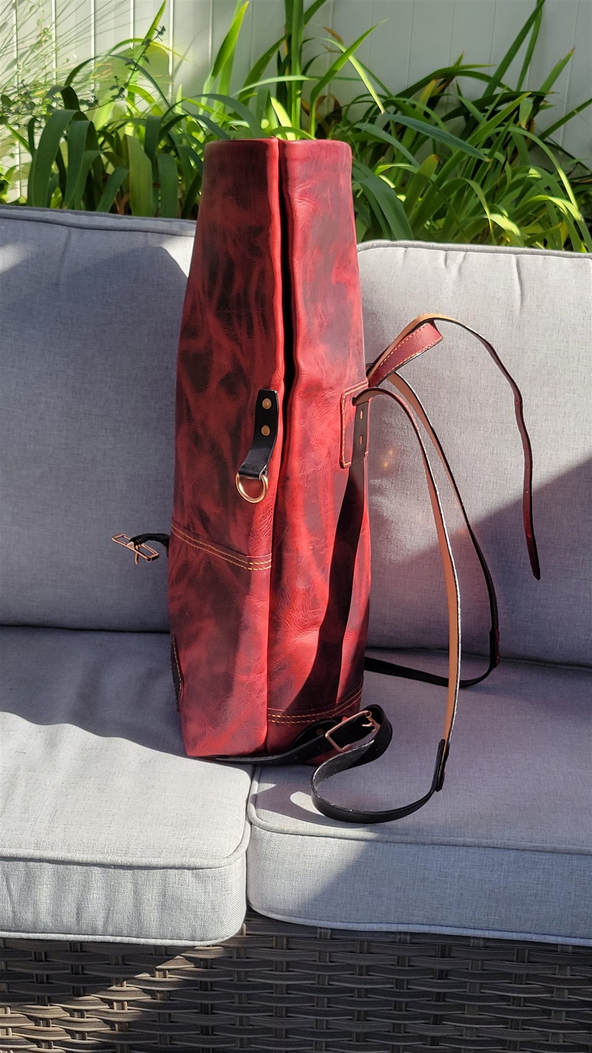 Traveller Roll-Top Backpack – Volcano – photo 8