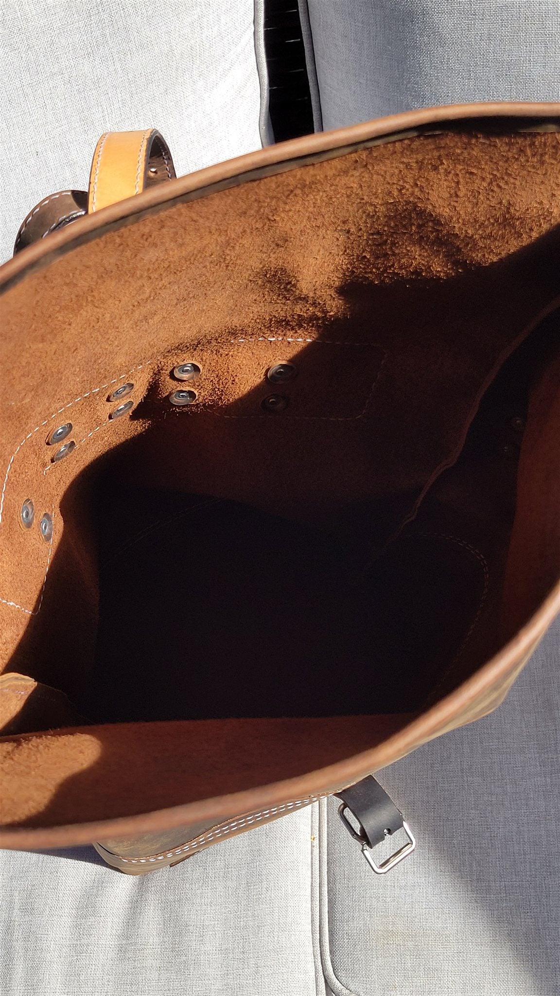 Traveller Roll-Top Backpack – Walnut – photo 13